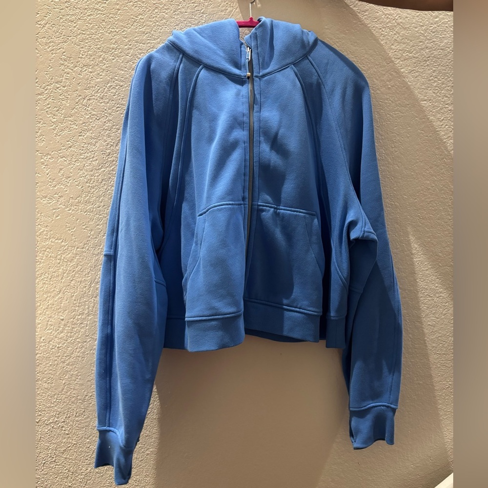 Lululemon Athletica Blue Zip-Up Jacket